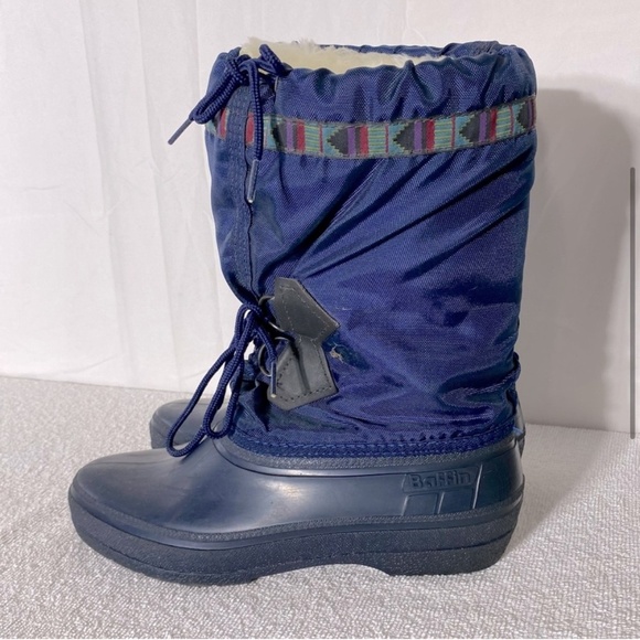 Vintage Baffin Navy Blue Insulated Winter Boots 9 - Picture 4 of 14